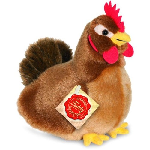 Hermann Teddy - Poule brune 16 cm