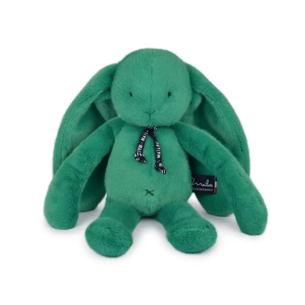 Maïlou - Lapin Méloé 37 cm vert prairie