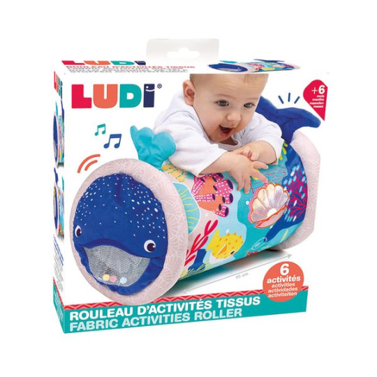 [JPM-LU30149] Ludi - Rouleau d'activité - Baleine