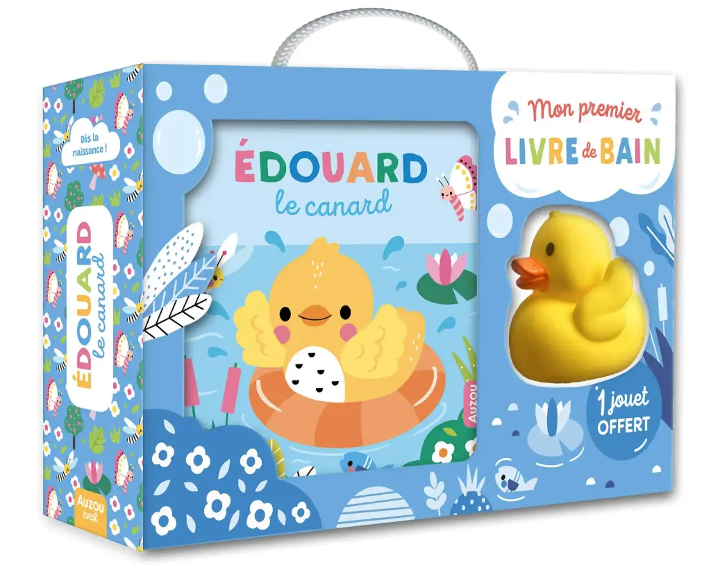 MON PREMIER LIVRE DE BAIN - VALISETTE - ÉDOUARD LE CANARD