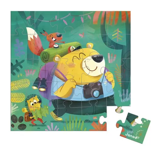 CARTE PUZZLE - Randonnée
