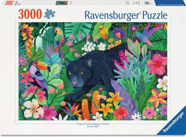 Puzzle 3000p - Panthère dans jungle