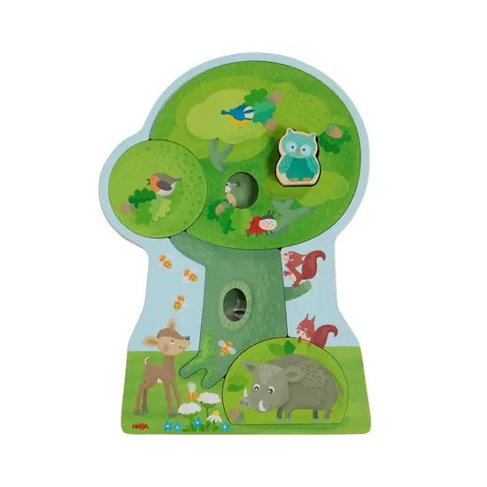 Puzzle en bois Animaux de la forêt