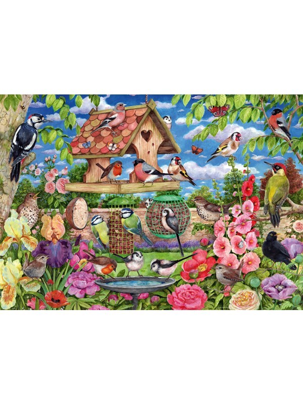 Puzzle 1000p - Le banquet des oiseaux