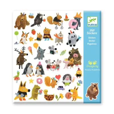 Stickers - Fluffy friends