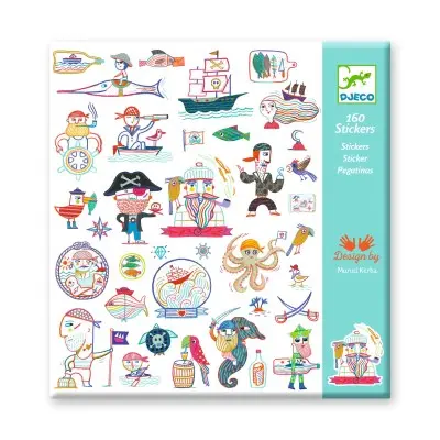 Stickers - Les pirates attaquent ! 