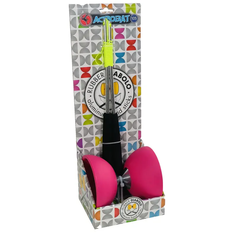 Rubber Diabolo rose