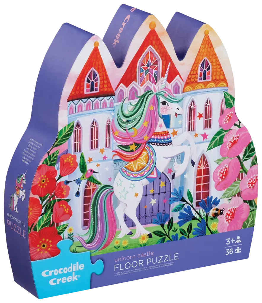 Floor puzzle - Crocodile creek - Le château de la licorne 