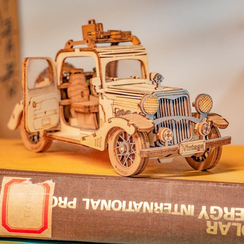 Robotime - Voiture vintage 