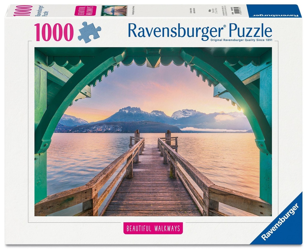 Passerelle du lac d’Annecy (Puzzle Highlights, Chemins de rêve)