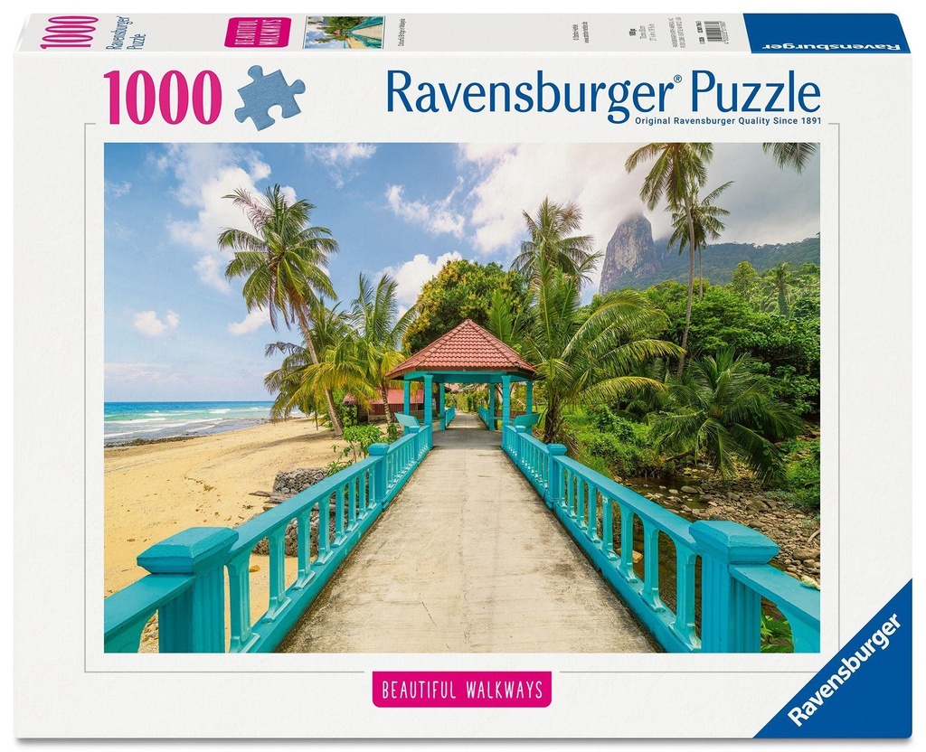 Puzzle  Colorful Bridge en Malaisie 1000pcs
