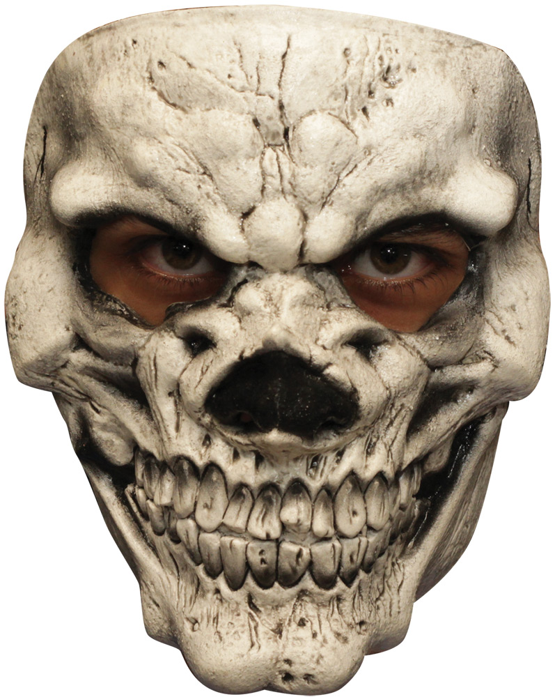  Masque White Skull 3 