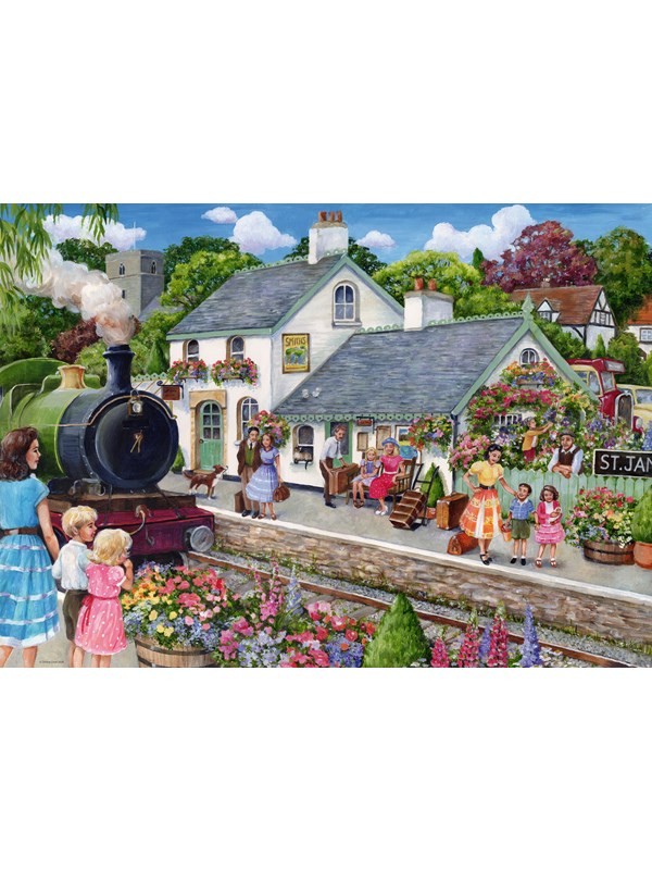 Puzzle Gîte de vacances 1000pcs