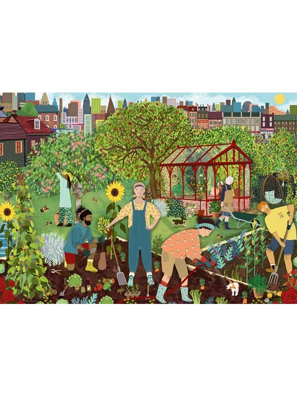 Puzzle Le lotissement 1000pcs