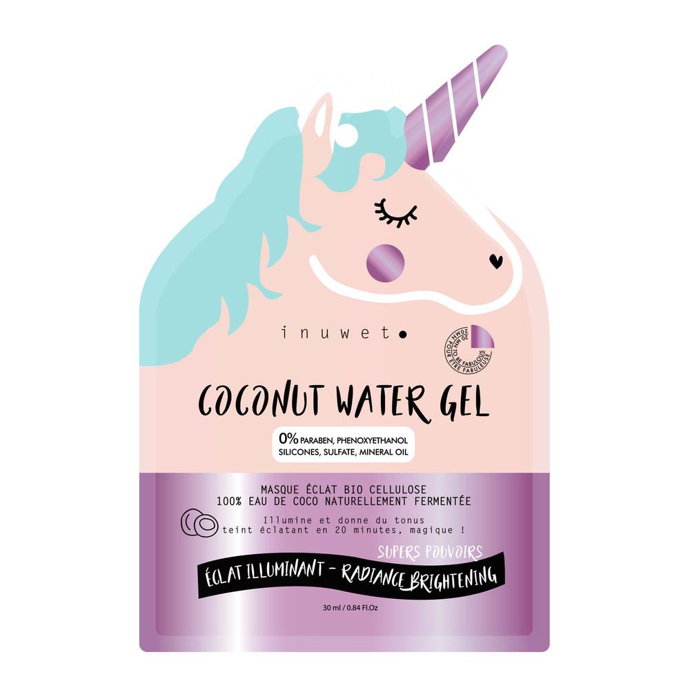 Masque Licorne visage en bio-cellulose - Eclat illuminant