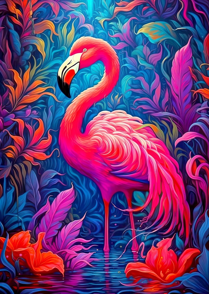  Puzzle Flamingo Miracle 1000pcs 