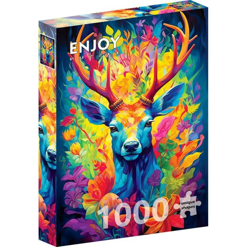 Puzzle Cerf couronné 1000 pcs
