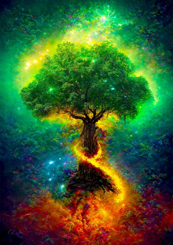 Puzzle Arbre de vie nordique 1000pcs