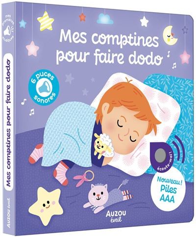 Livre musical - Mes comptines pour faire dodo