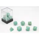 Set de 7 dés - Pastel turquoise