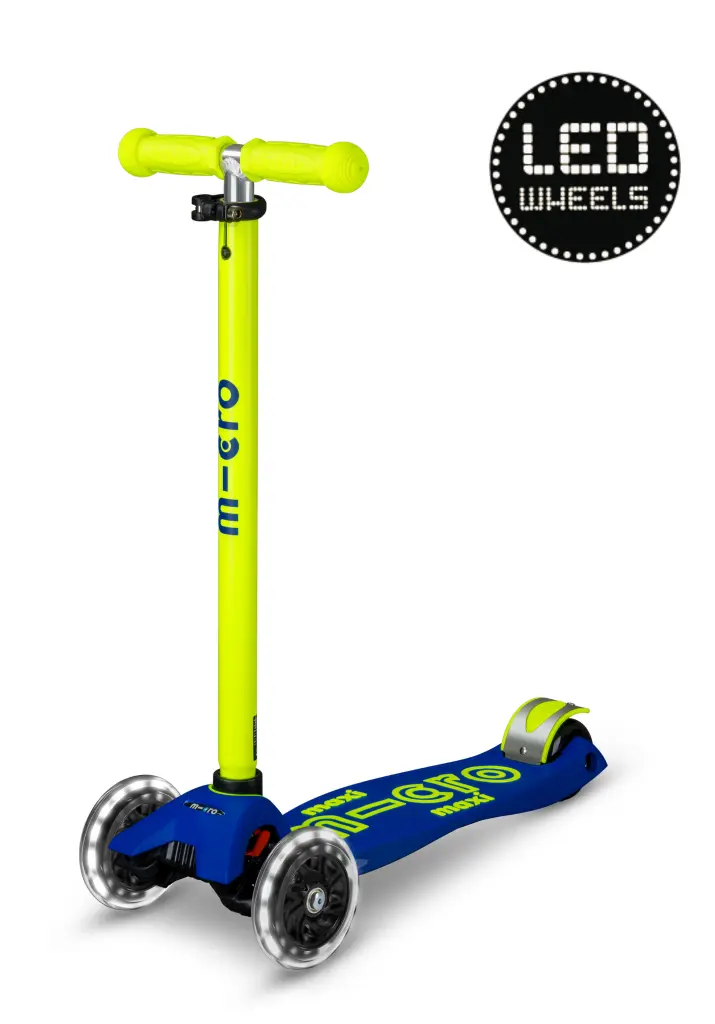 Maxi micro deluxe led neon bleu/jaune 