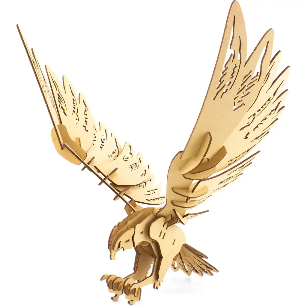 maquette en bois - aigle mythique