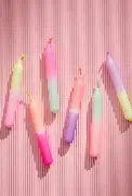 Kit chandelles fluo