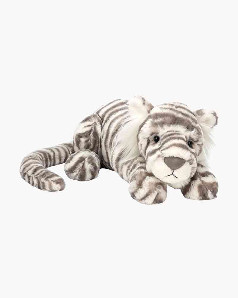Jellycat Sacha snow tiger little