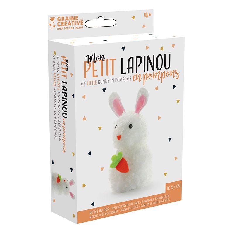 Kit pompom - lapin