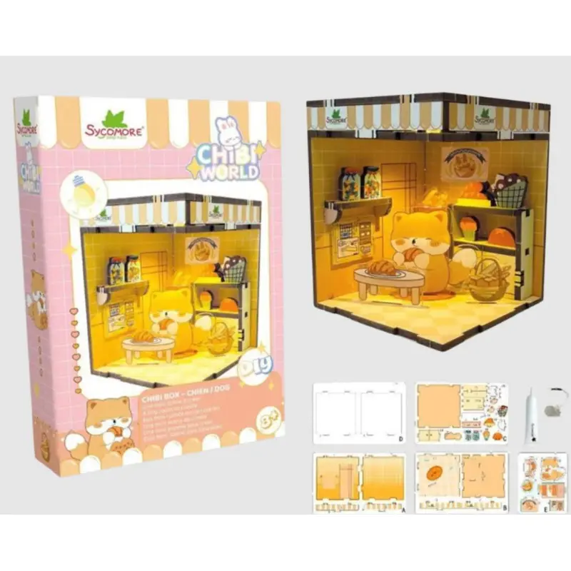 Sycomore - Chibibox chien orange