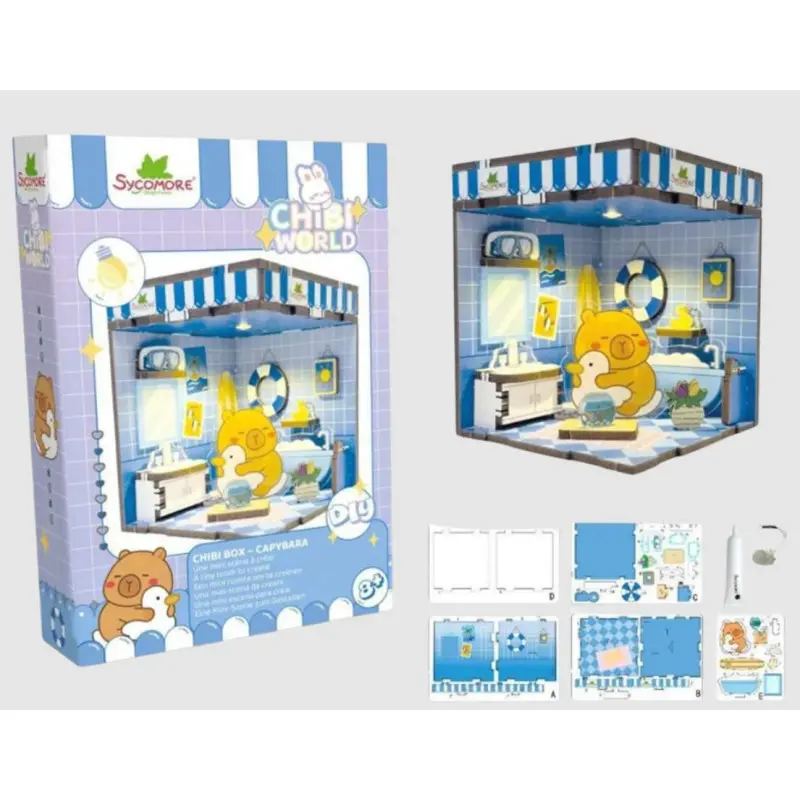 Sycomore - Chibibox capybara bleu