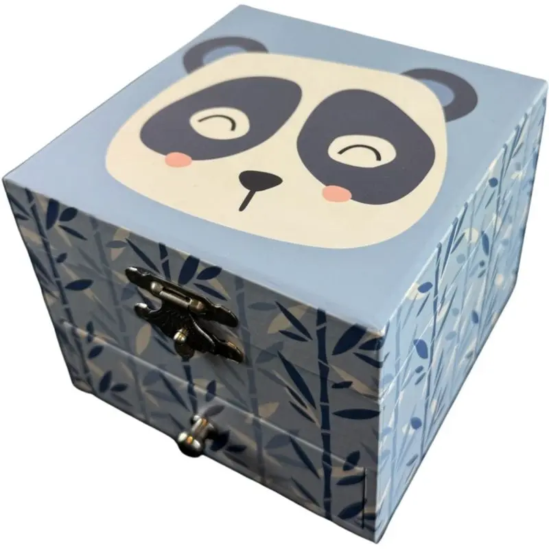 Boite à musique - cube  panda