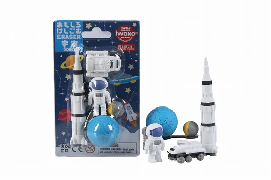 Iwako - set gommes de l'espace (made in japan)