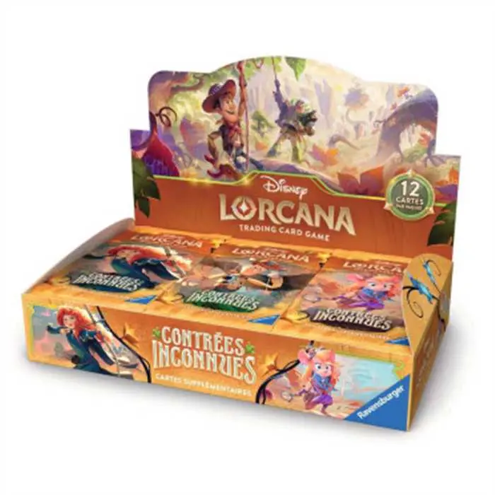 [ravensburger-110988898] Lorcana - contrées inconnues: Booster