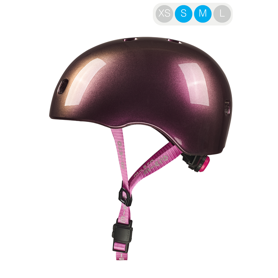 Casque Micro PC Deluxe - casque pour enfants - doublure en polaire lavable - bonne circulation de l'air - Neochrome Rose