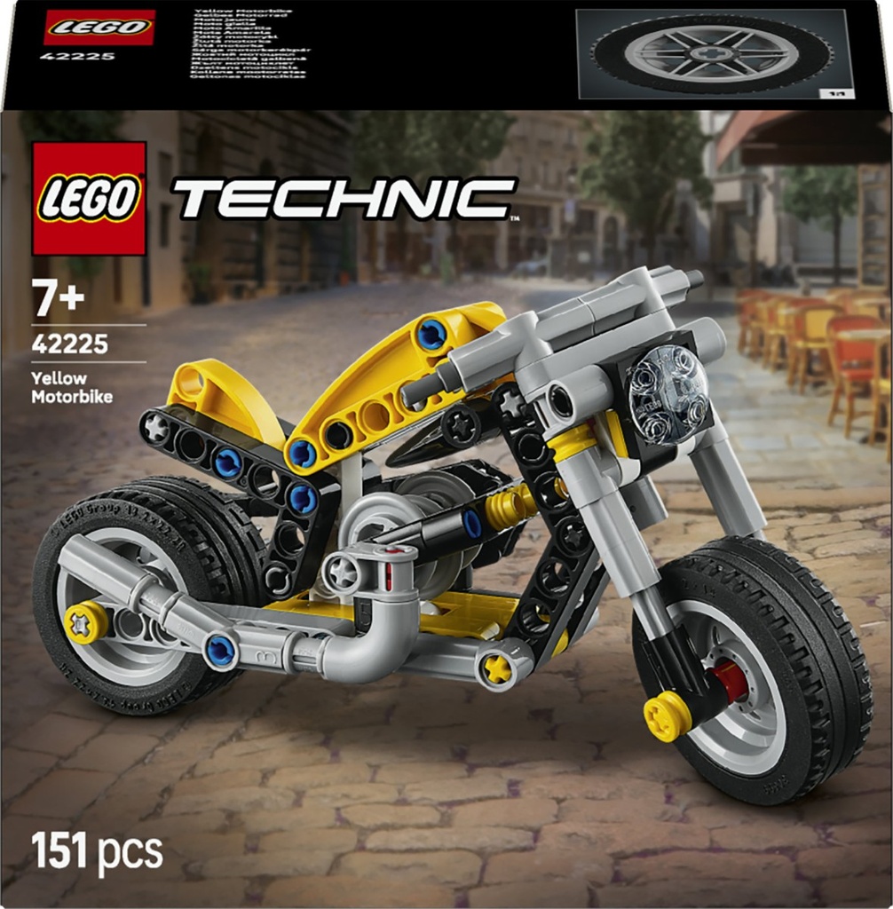 42225 - Moto jaune 