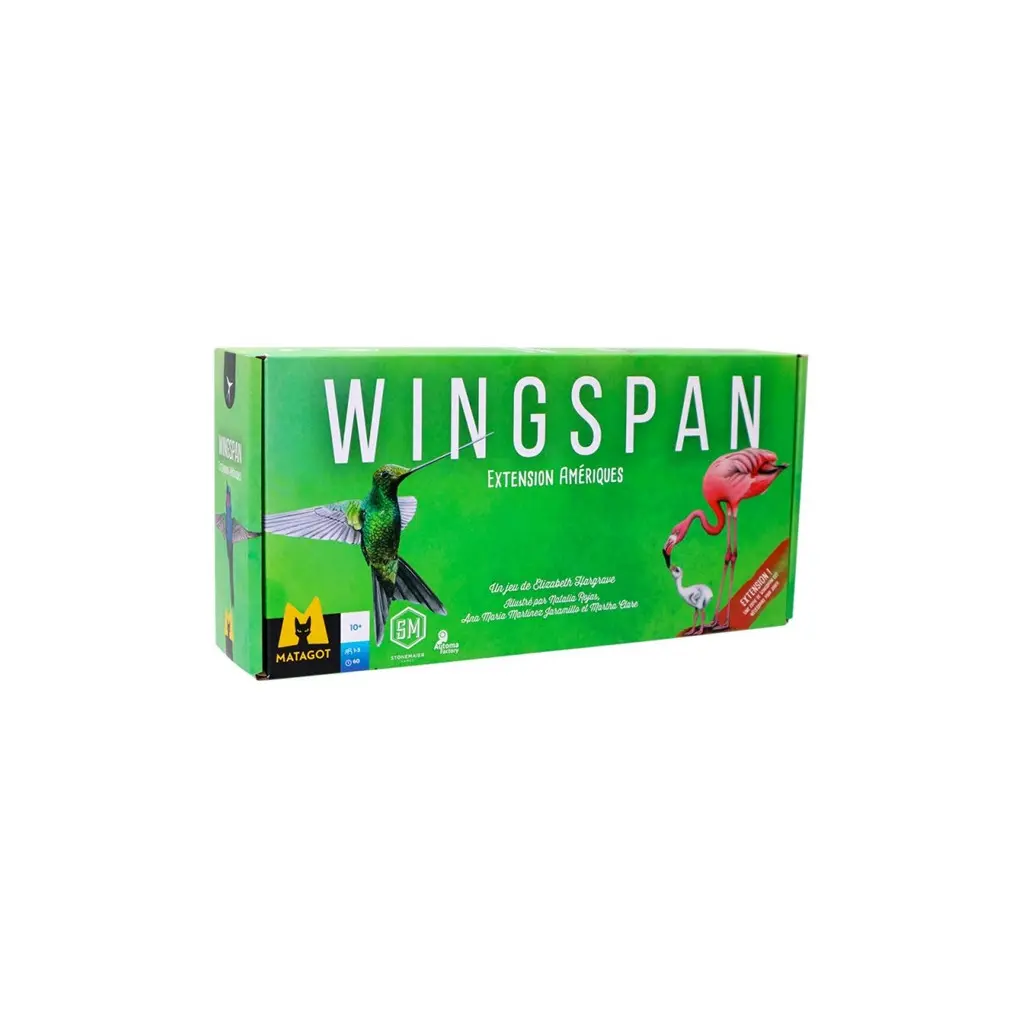 [Asmodee-114814] Wingspan extension Amérique