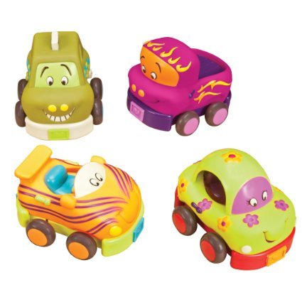 Set de 4 voitures -Wheeee-is