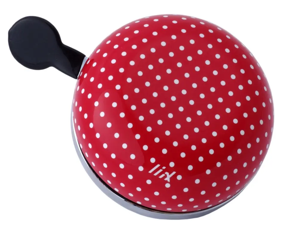 sonnette - ding dong big a pois rouge