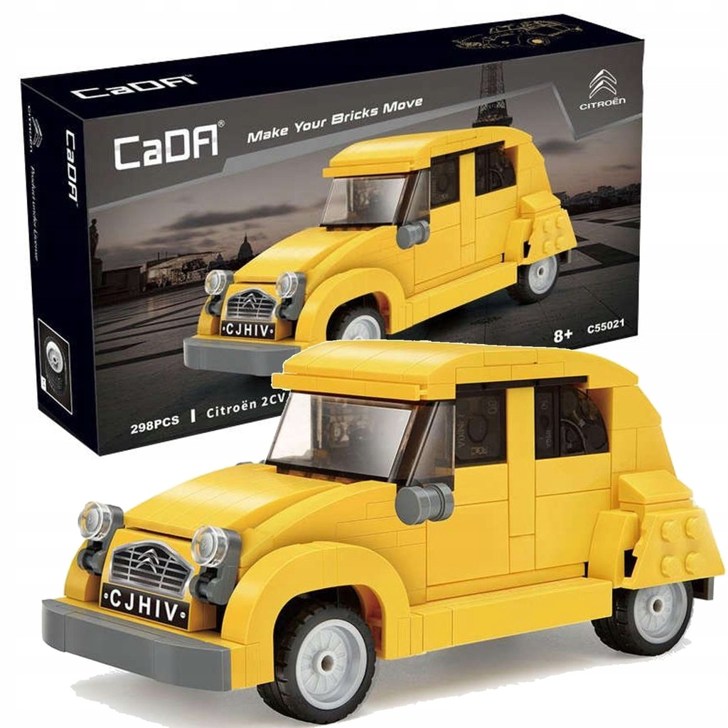 CaDa - Citroen 2CV Retro - 298 Pcs