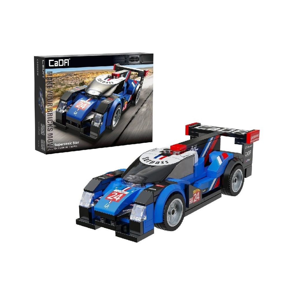 [cada-c55053w] Cada - Supersonic Star - 164 Pcs