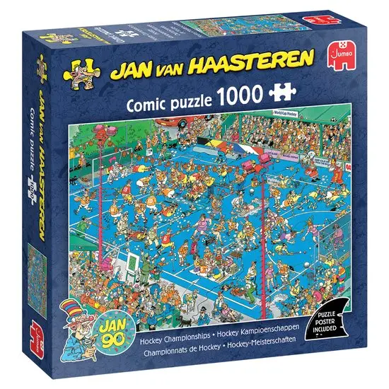 [jumbo-1110100816] Puzzle JVH 1000 pièces - Championnat de hockey 