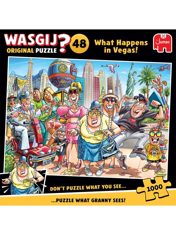 Puzzle JVH 1000 pièces - Ce qui se passe à Vegas 
