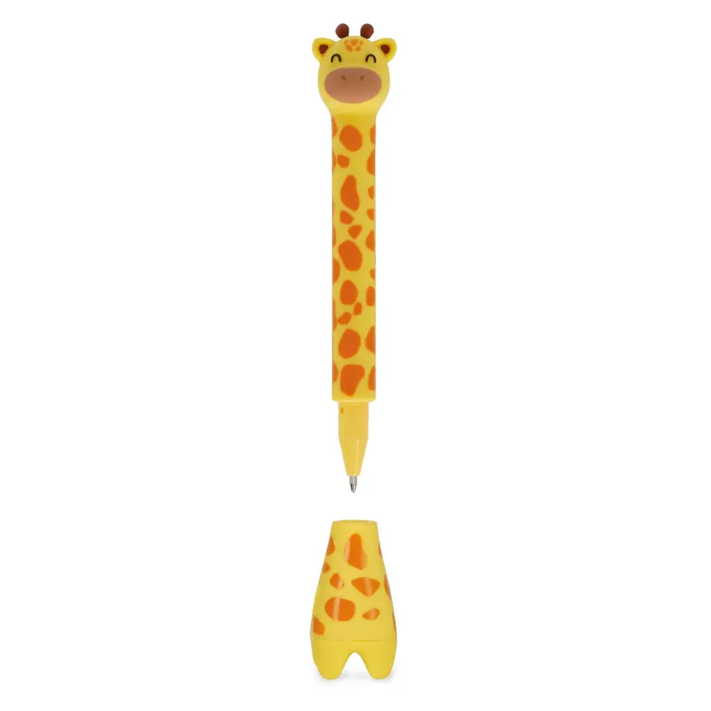 Stylo à Bille Giraffe avec Base 