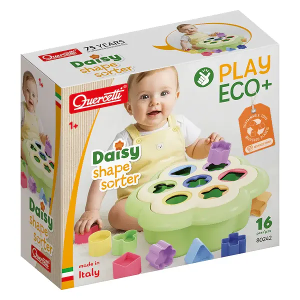 [TROUSSELIER-Q80242] Daisy Shape Sorter PlayEco+