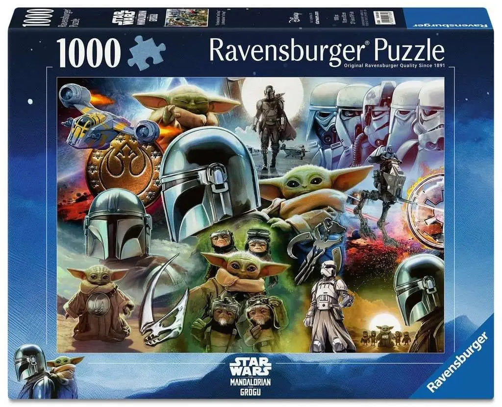 Puzzle 1000p Mandalorian et Grogu