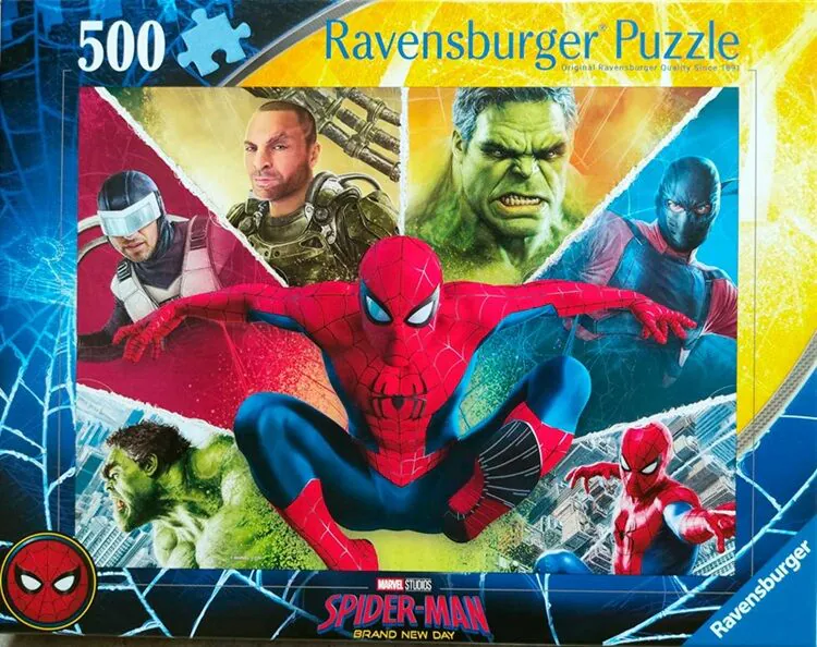 Puzzle 500p Spider-Man