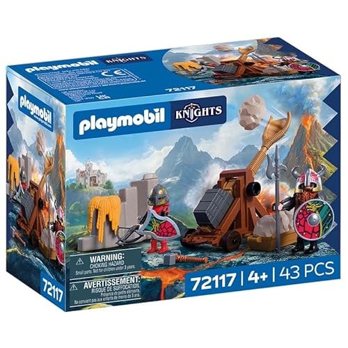  Playmobil 72117 - Catapulte des Chevaliers du Dragon