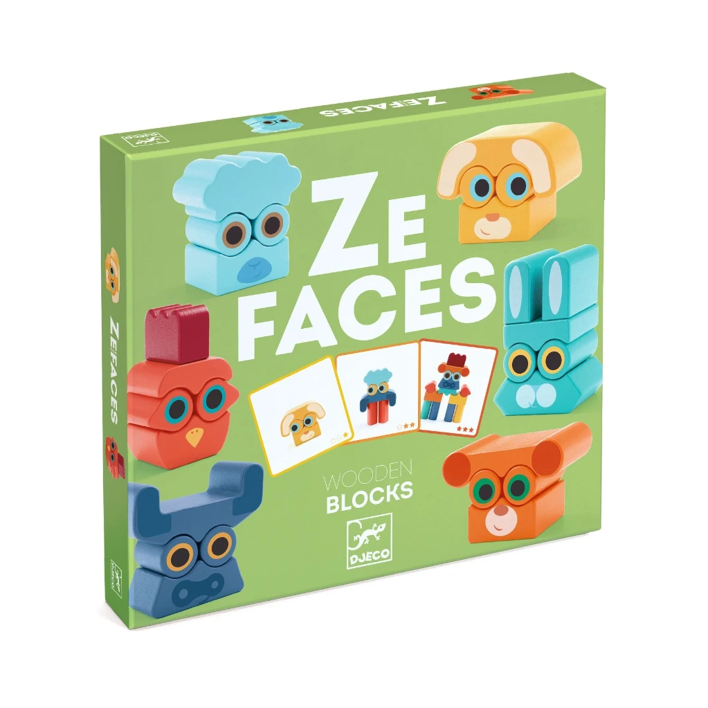 [Djeco-dj06439] Ze Faces - Djeco