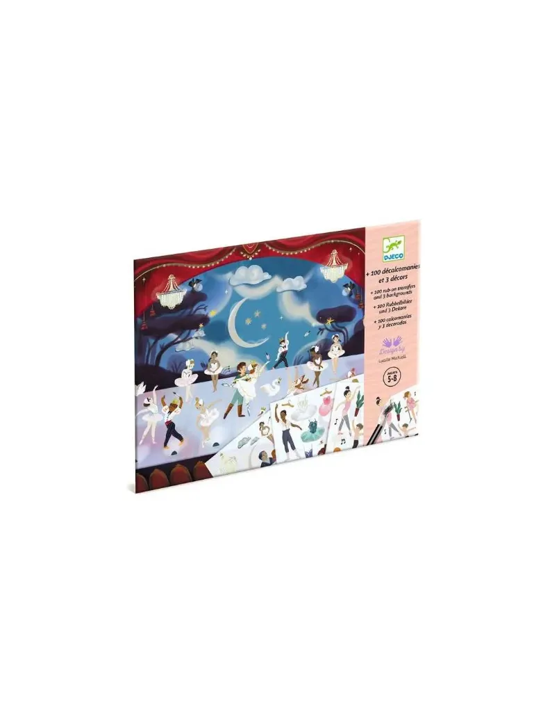 [Djeco-dj09356] Décalcomanies Petits rats de l'Opéra - Djeco
